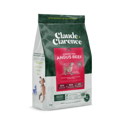 Claude + Clarence 全天然無穀物狗糧 成犬配方 (草飼安格斯牛肉) 8kg