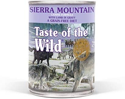 Taste of the Wild 無穀物狗罐頭主食罐 湯汁煮羊肉粒 (Sierra Mountain) 390g