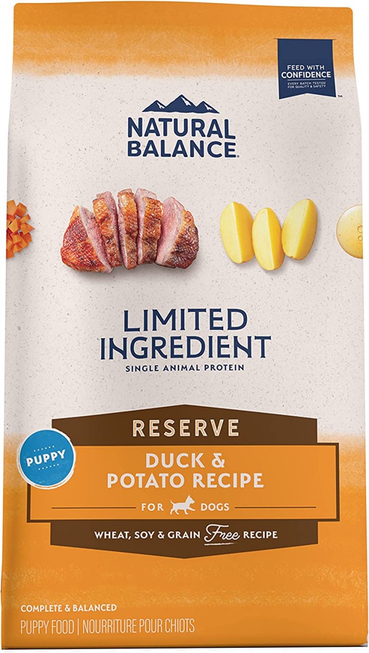 Natural Balance L.I.D.肉食系 鴨肉薯仔 幼犬糧 12lb