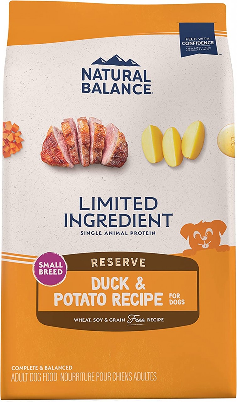 Natural Balance L.I.D.肉食系 鸭肉土豆 成犬粮 (细粒) 4lb