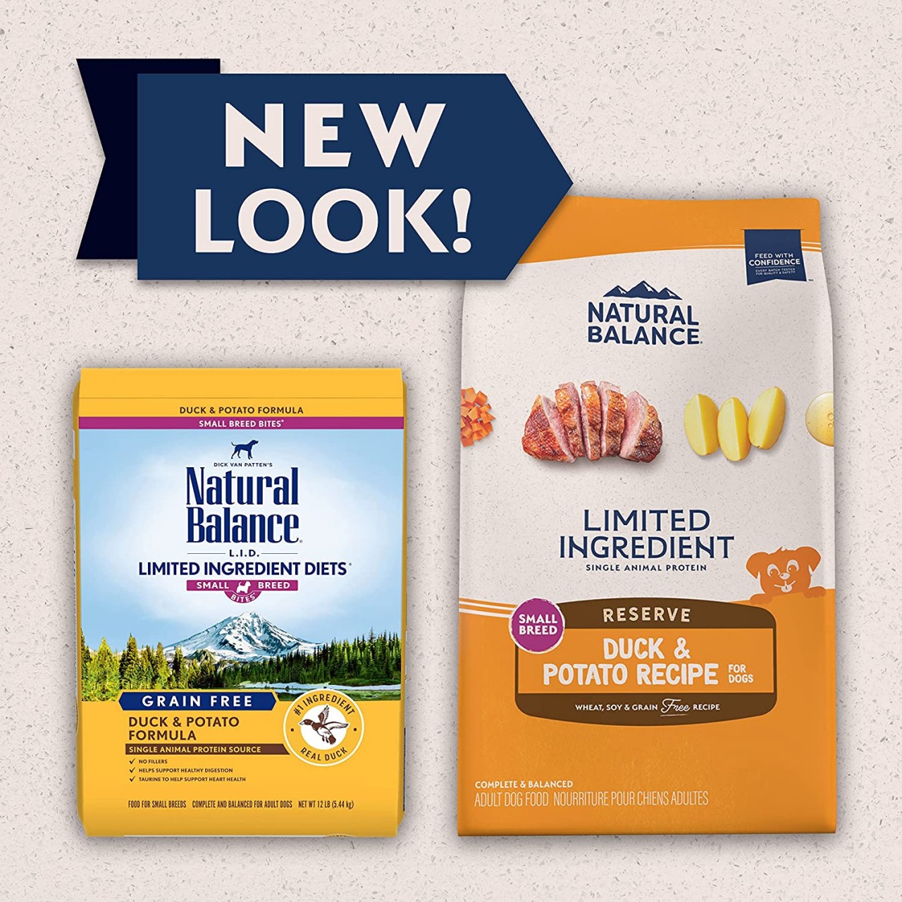 Natural Balance L.I.D.肉食系 鴨肉薯仔 成犬糧 (細粒) 4lb