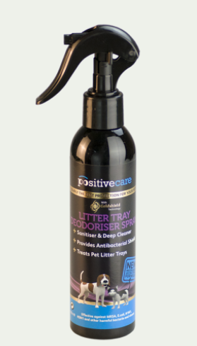 Positive Care 泡泡灵 -宠物厠所除臭噴雾 Litter Tray & Deodorizer Spray 180ml (貓犬适用)