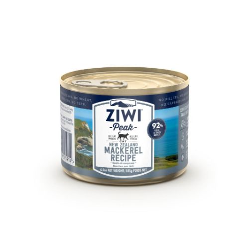 ZiwiPeak 巔峰 鮮肉貓罐頭 - 鯖魚配方 185g x12罐原箱優惠