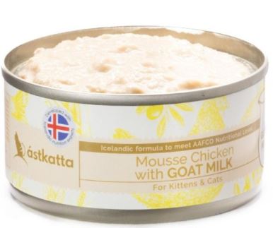 Astkatta 慕絲系列 山羊奶 + 雞肉慕絲 (Mousse Chicken with Goat Milk) (營養/孕貓/康復貓) 貓罐頭 80g (P00136)
