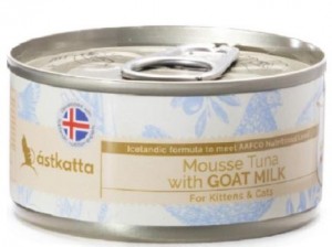 Astkatta 慕絲系列 山羊奶 + 吞拿魚慕絲 (Mousse Tuna with Goat Milk) (營養/孕貓/康復貓) 貓罐頭 80g (P00137)
