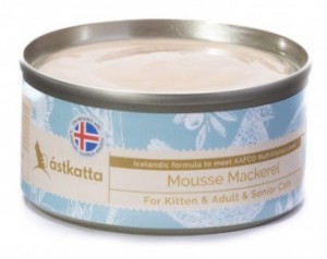 Astkatta 慕絲系列 鯖魚慕絲 (Mousse Mackerel) 貓罐頭 80g (P00133)