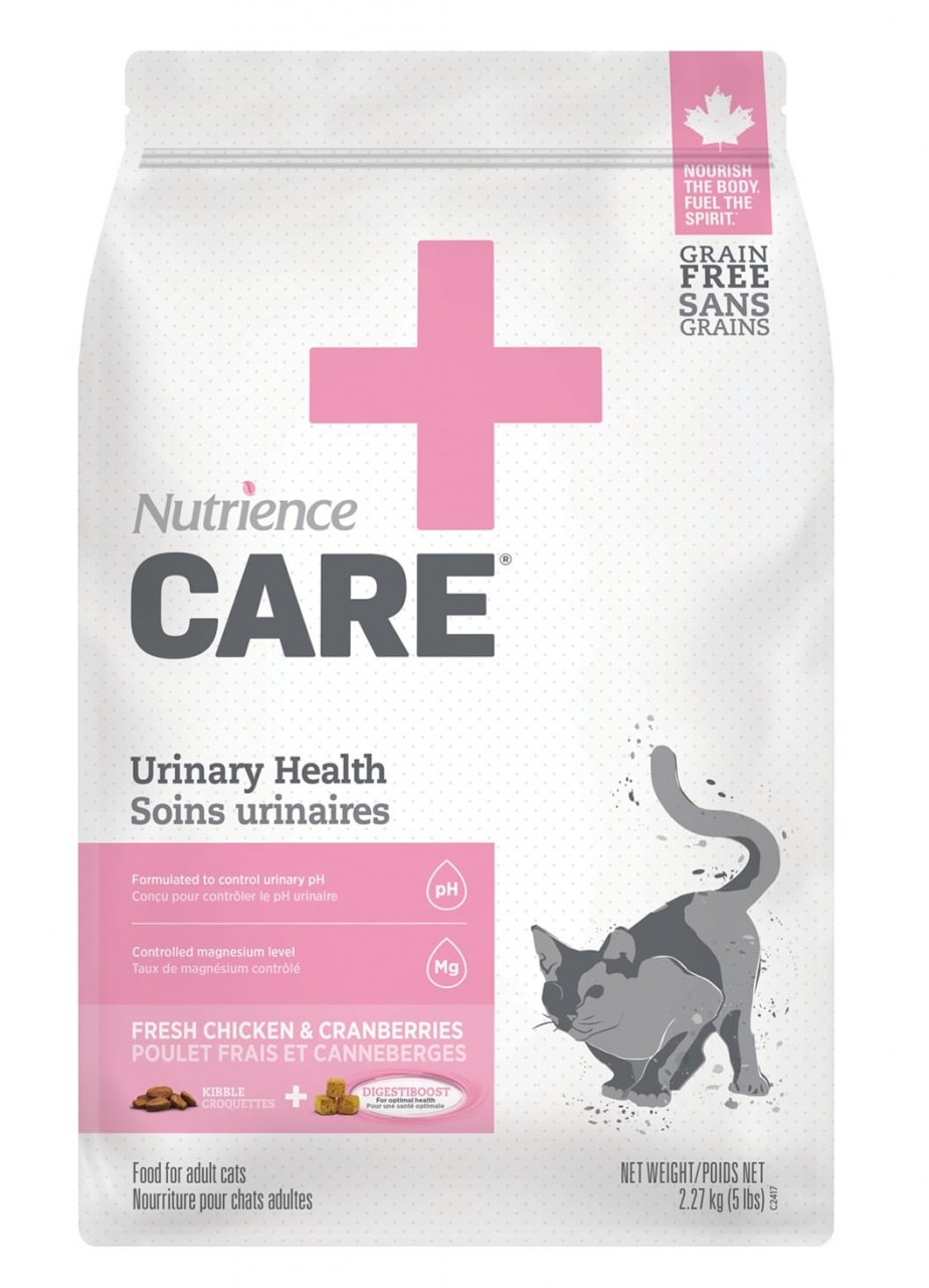 Nutrience 纽翠斯 CARE - (Urinary Health) 泌尿道改善配方 貓乾粮 5lb (粉红)