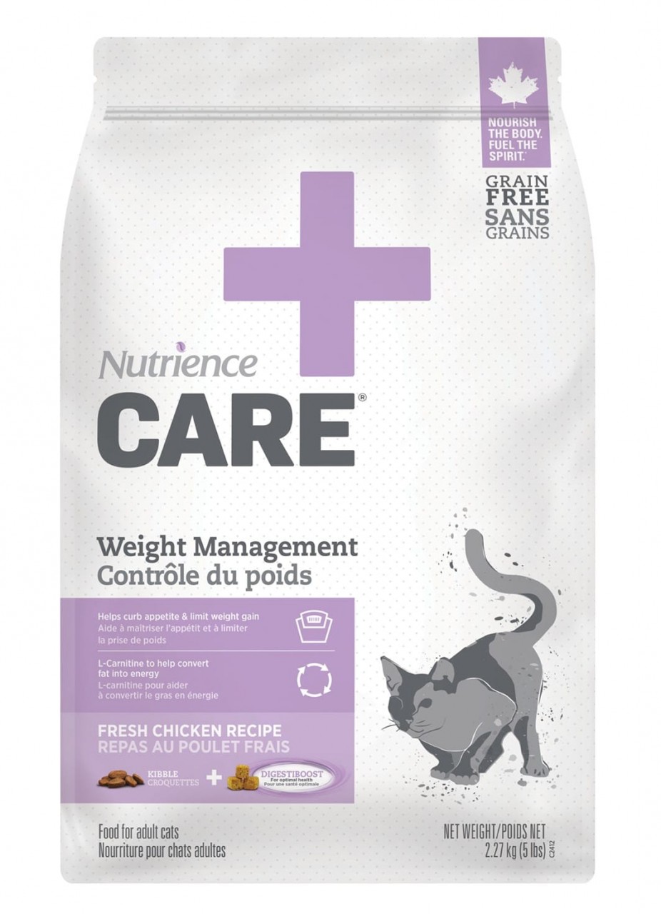 Nutrience 紐翠斯 CARE - (Weight Management) 體重管理配方 貓乾糧 5lb (粉紫)