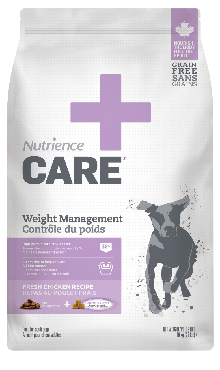 Nutrience CARE - 体重管理配方 (Weight Management) 狗乾粮 5lb (淺紫)