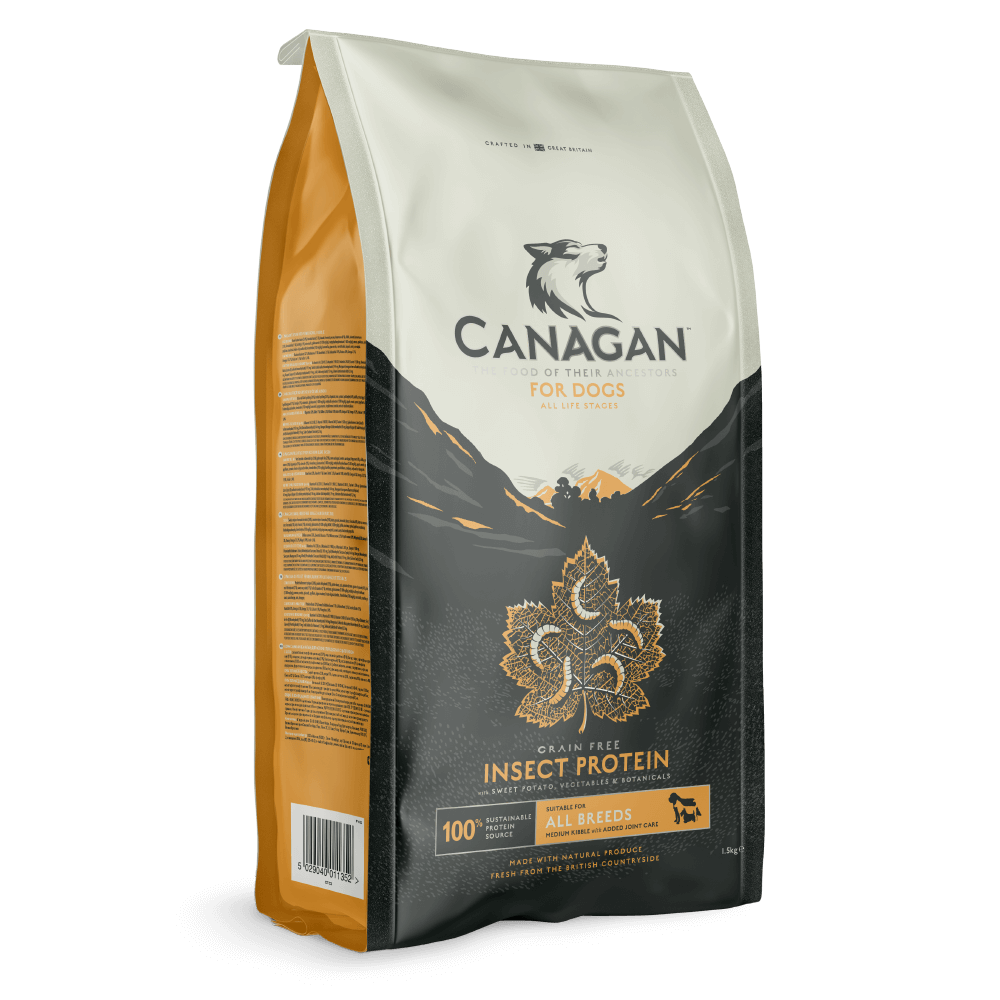Canagan 无谷物 虫虫蛋白配方 (幼犬及成犬用) 狗粮 1.5kg