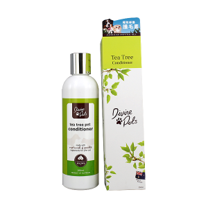 【購買正價貨品滿 $300/$800 可換購】　　　  Divine Pets 極致修護護毛素 Tea Tree Conditioner 250ml  到期: 05/2023