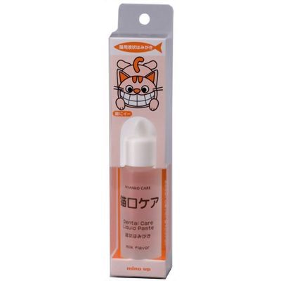 ＜購買正價貨品滿$500~可以優惠價$20換購＞ 日本 Mind Up 貓用液體牙膏 (牛奶味) 到期日: 07/07/2024