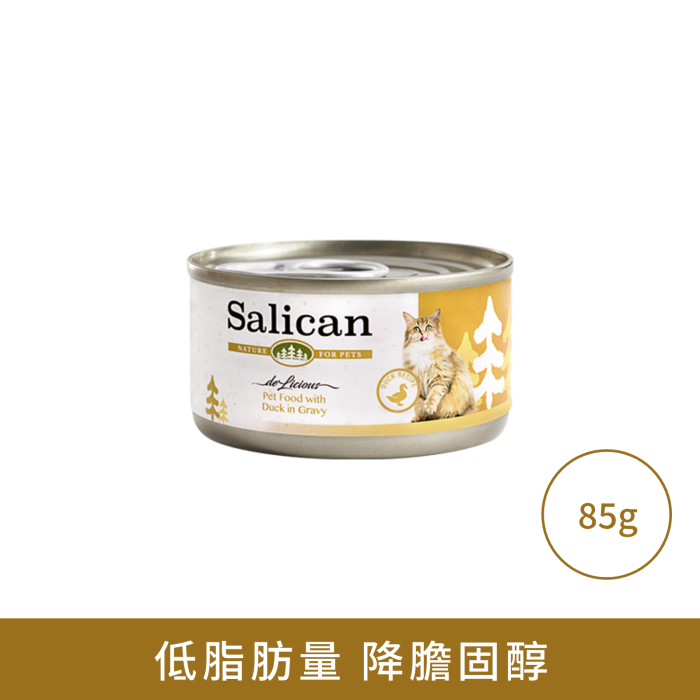 Salican 挪威森林 鴨肉 (肉汁) Duck in Gravy 貓罐頭 85g x 24罐 原箱優惠