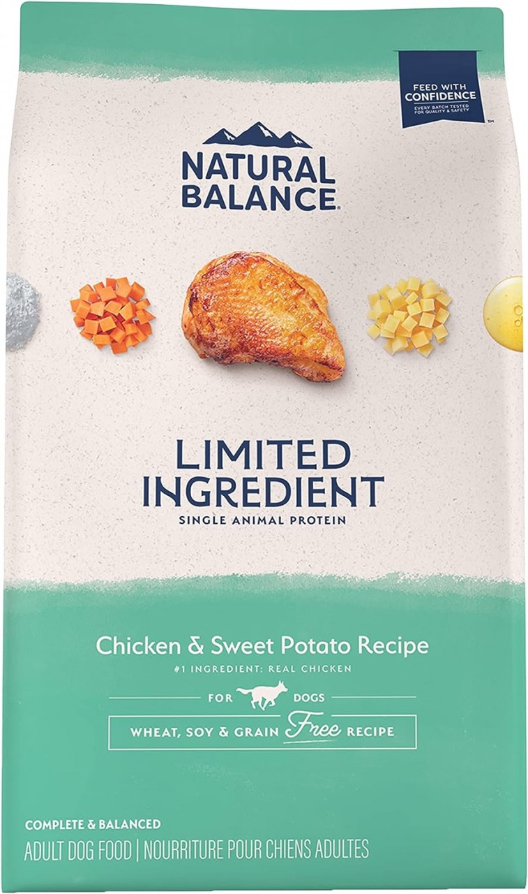 Natural Balance L.I.D.肉食系 鸡肉甜薯 成犬粮 4lb