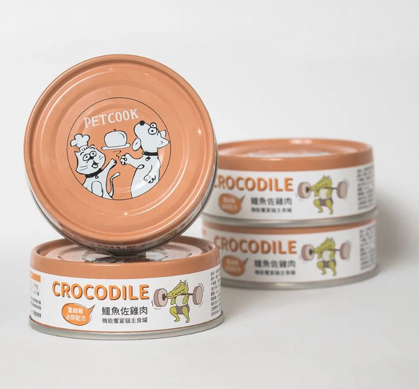 《試食優惠》PETCOOK 肉泥機能饗宴貓主食罐 80g (4款味道 共6罐)《如其中一種味道缺貨，會用其他味道代替》