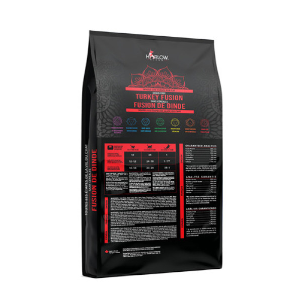 Harlow Blend 楓葉 無穀物鮮火雞 + 海洋鱈魚 + 蔬果 全貓乾糧 4lb