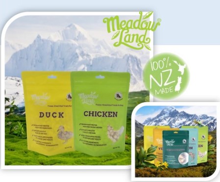 ⭐限时优惠⭐ 购买任何Meadowland貓狗粮1.81kg 两包 及 5kg或10kg一包，即免费獲贈 Meadowland冻乾小食 乙包（数量有限，送完即止)
