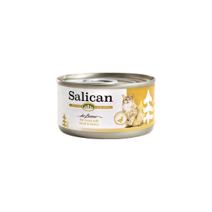 Salican 挪威森林 鴨肉 (肉汁) Duck in Gravy 貓罐頭 85g x 48罐 兩箱優惠