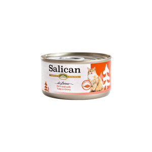 Salican 挪威森林 吞拿魚 (肉汁) Tuna in Gravy 貓罐頭 85g x 48罐 兩箱優惠
