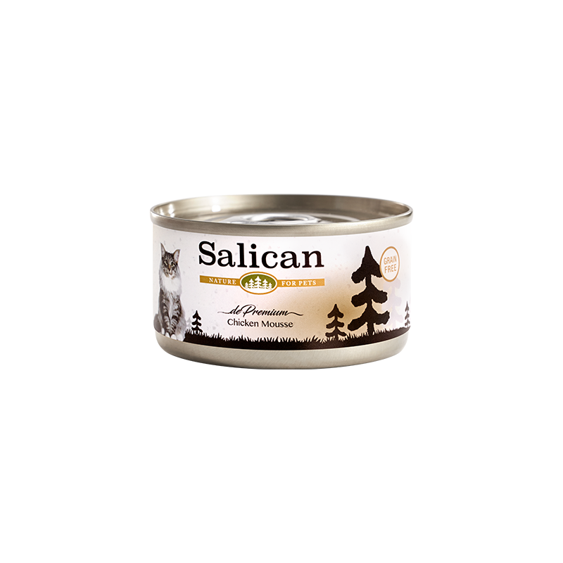 Salican 挪威森林 鮮雞肉 (慕絲) Chicken Mousse 貓罐頭 85g x 24罐 原箱優惠
