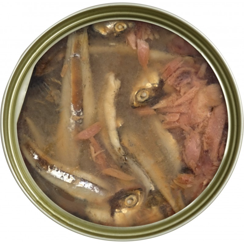 Salican 挪威森林 白肉吞拿魚 + 鯷魚 (啫喱) 貓罐頭 85g x 48罐 兩箱優惠