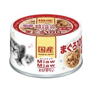 Aixia Miaw Miaw 吞拿魚 貓罐頭 60g x 24罐 原箱優惠 (MT-1)