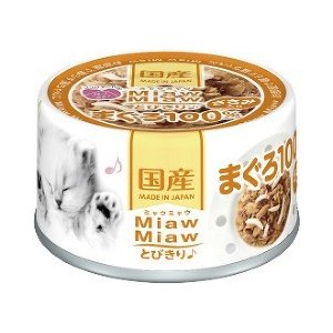 Aixia Miaw Miaw 吞拿魚+雞肉 貓罐頭 60g x 24罐 原箱優惠 (MT-2)