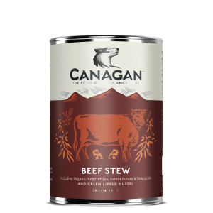 Canagan 全天然無穀物狗罐頭 -  牛肉鍋配方 400g x 6罐 原箱優惠