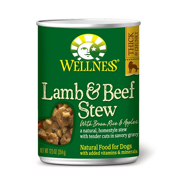 Wellness Stew 羊柳烩牛腩苹果 狗罐头 12.5oz x 12罐 原箱优惠