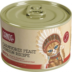 Canoe Cat 無穀物 肉食盛宴 鹿肉配方 貓罐頭 175g