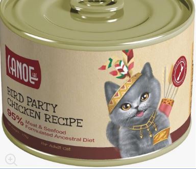 Canoe Cat 无谷物 飞鸟乐园 鸡肉配方 貓罐头 175g