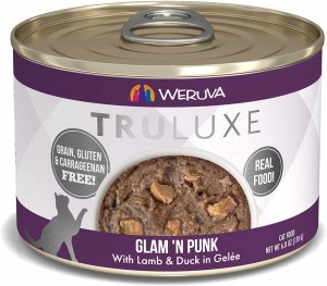 WeRuVa 尊貴系列 Glam 'N Punk 羊肉 無骨及去皮鴨胸肉 (含野生吞拿魚) 貓罐頭 170g