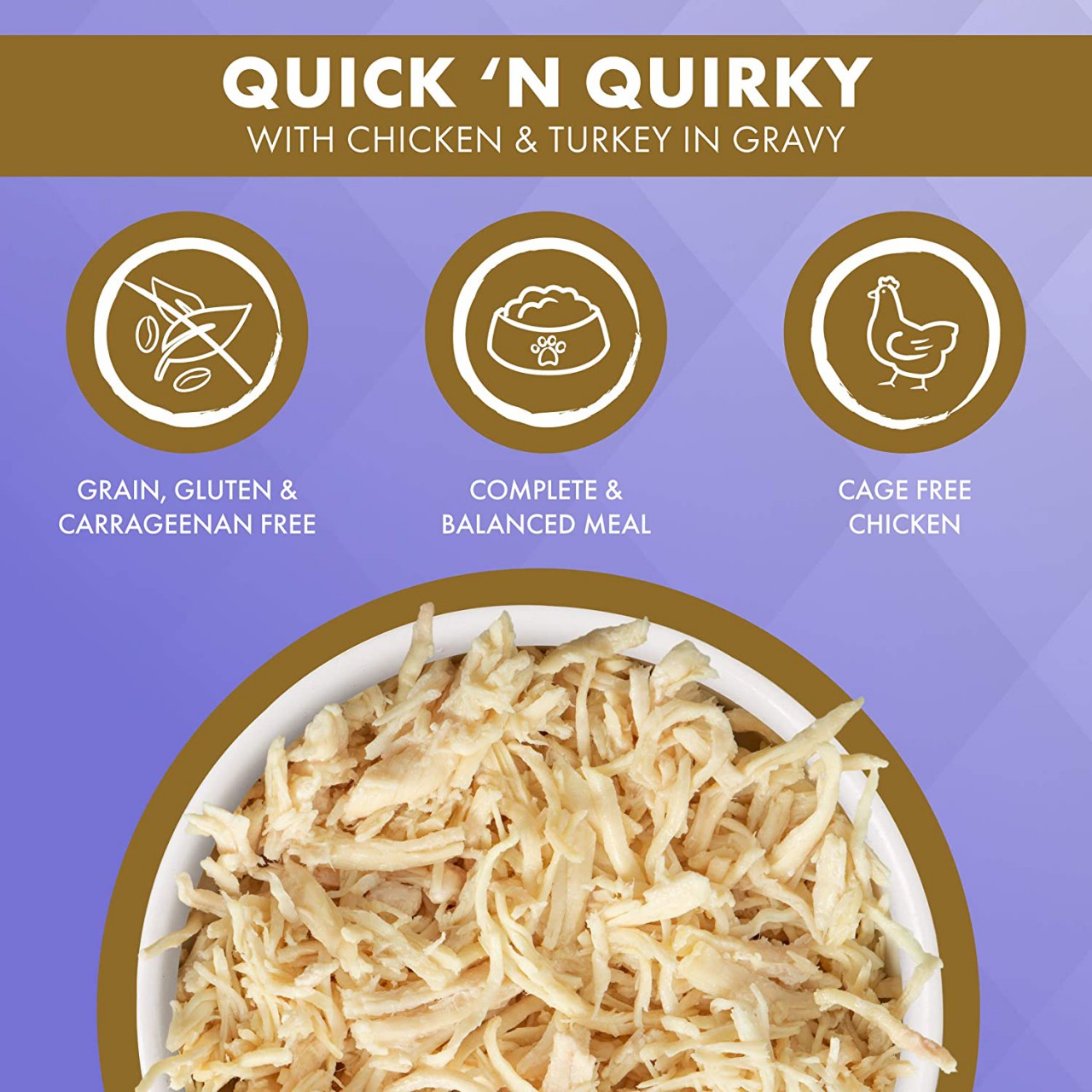 WeRuVa 尊貴系列 Quick 'N Quirky 無骨及去皮雞胸肉 火雞及雞湯 貓罐頭 170g