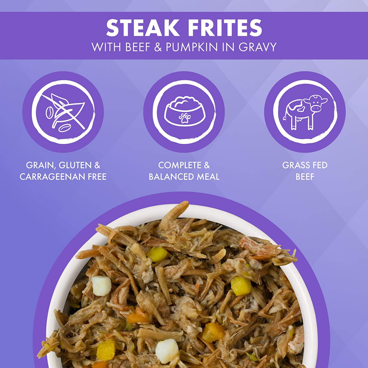 WeRuVa 尊貴系列 Steak Frites 澳洲牛肉及南瓜 貓罐頭 170g