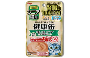 Aixia 11+ 健康6號 化毛球成分 老貓濕包 (mousse) 40g (KCP-6) x 48包 原箱優惠