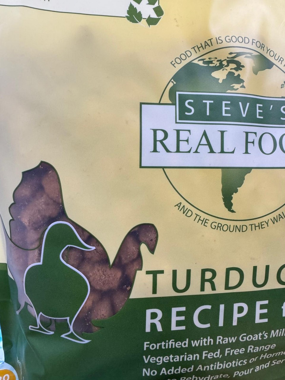 Steve's Real Food Turducken 雞肉+火雞肉+鴨肉配方 凍乾脫水糧 (貓狗適用) 1.25lb (20oz)