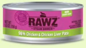＜購買正價貨品滿$500~可以優惠價$20換購＞ RAWZ 96% 雞肉及雞肝 全貓罐頭 155g 到期日: 10/2026