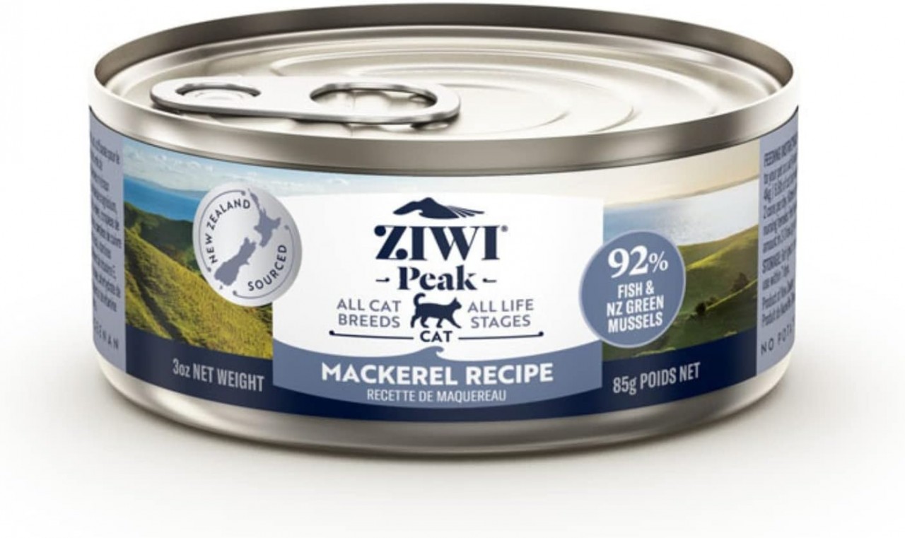ZiwiPeak 巅峰  鲜肉貓罐头 - 鯖鱼配方 85g x24罐优惠