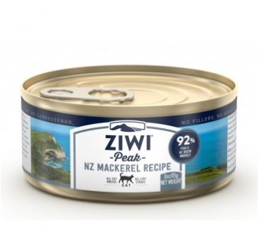 ZiwiPeak 巔峰  鮮肉貓罐頭 - 鯖魚配方 85g x24罐優惠