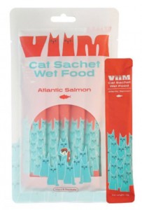 VIIM 三文魚肉泥條 (Cat Sachet Wet Food - Atlantic Salmon) 12g x 6包 到期日: 8/2026