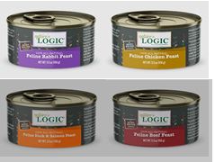 《試食優惠》Nature's Logic 自然邏輯 雞肉~鴨肉三文魚~兔肉~牛肉 貓主食罐 156g (4款味道 每味一罐)《如其中一種味道缺貨,會用其他味道代替》