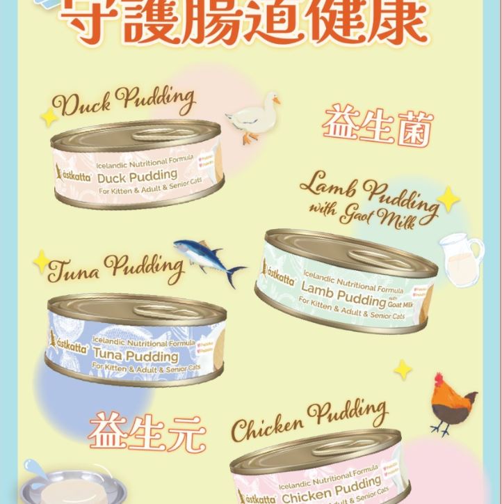 ⭐新品上架⭐ Astkatta 吞拿魚 布甸罐 貓濕糧 40G (P00159)