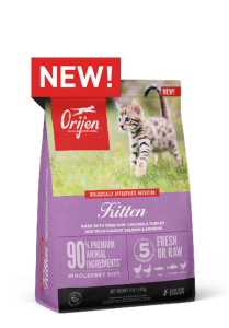 Orijen 渴望 無穀物 (Kitten) 幼貓糧 5.4kg
