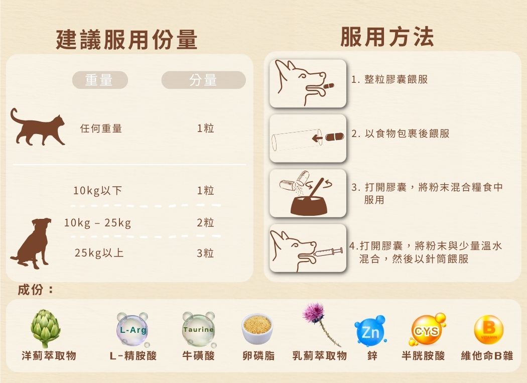 Cosset 愛寵健 雙薊護肝及腸胃消化配方 (90粒)