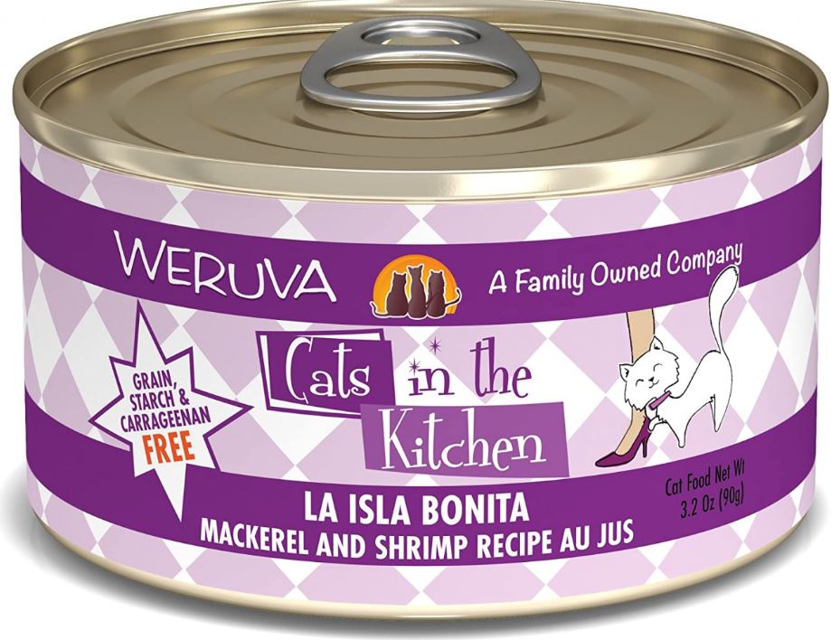 《試食優惠》Weruva Cats in the Kitchen 貓罐頭 90g (10款味道 每味一罐)《如其中一種味道缺貨，會用其他味道代替》