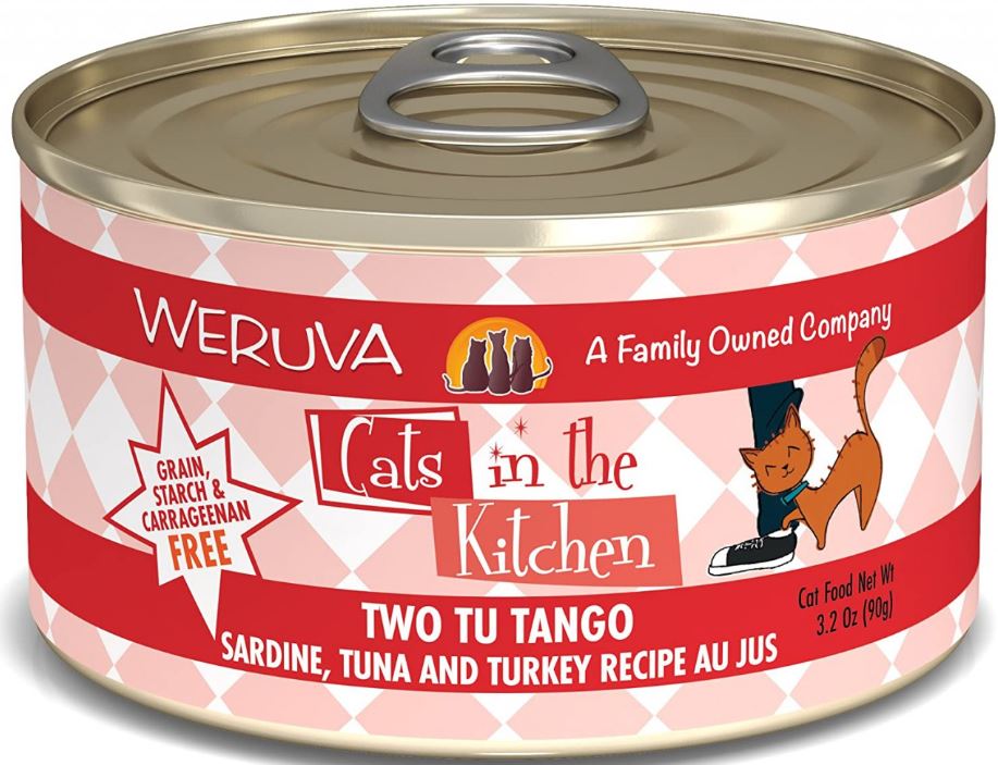 《試食優惠》Weruva Cats in the Kitchen 貓罐頭 90g (10款味道 每味一罐)《如其中一種味道缺貨，會用其他味道代替》