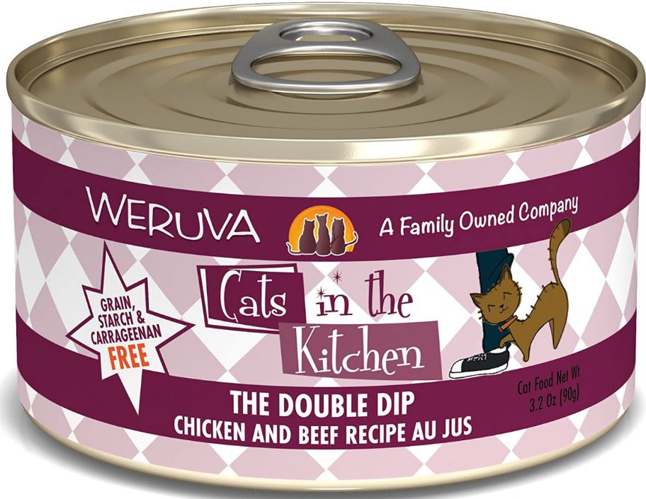 《試食優惠》Weruva Cats in the Kitchen 貓罐頭 90g (10款味道 每味一罐)《如其中一種味道缺貨，會用其他味道代替》