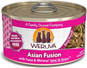 Weruva 野生吞拿魚+日本白飯魚 (Asian Fusion) 貓罐頭 3oz(85g)