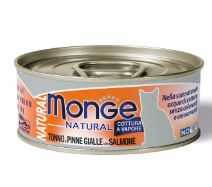 《試食優惠》Monge 野生海洋系列 - 貓罐頭 80g (6款味道 每味一罐)《如其中一種味道缺貨，會用其他味道代替》