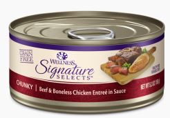 《試食優惠》Wellness Signature Selects 肉絲系列 貓主食罐 (79g) 2.8oz (7款味道 每味一罐)《如其中一種味道缺貨，會用其他味道代替》